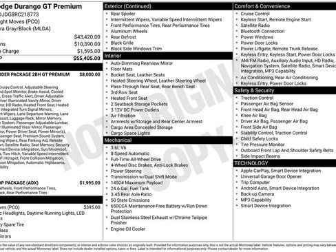 Used 2024 Dodge Durango GT image 42