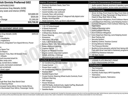 Used 2025 Buick Envista Preferred FWD image 12