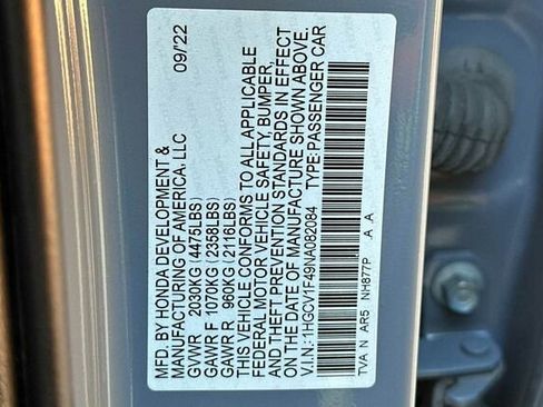 Used 2022 Honda Accord Sport Special Edition image 36