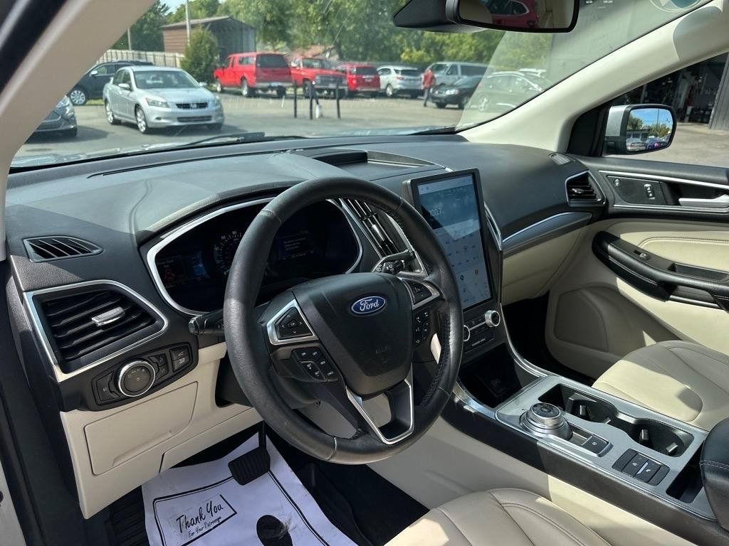 Used 2021 Ford Edge Titanium w/ Cargo Accessory Package AWD/4WD image 14