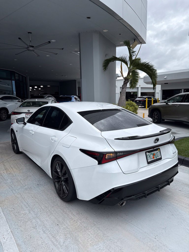 Certified 2024 Lexus IS 350 F Sport w/ Accessory Package 2 RWD image 6