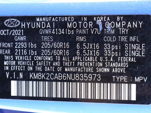 Used 2022 Hyundai Kona SE AWD/4WD image 42