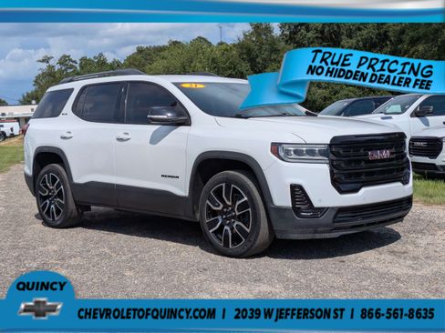 Used 2021 GMC Acadia SLE w/ Driver Convenience Package FWD image 1