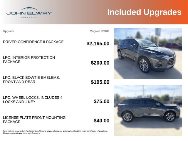 Used 2019 Chevrolet Blazer Premier w/ Driver Confidence II Package AWD/4WD image 6
