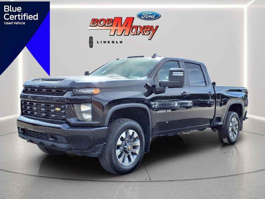 Used 2022 Chevrolet Silverado 2500 Custom w/ Custom Value Package AWD/4WD image 1