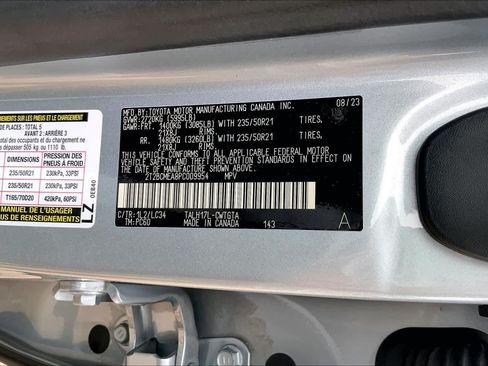 Used 2023 Lexus RX 500h F Sport w/ Accessory Package (Z1) AWD/4WD image 36