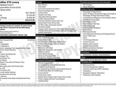 New 2025 Cadillac XT6 Luxury