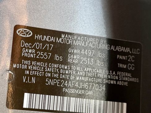 Used 2018 Hyundai Sonata SE FWD image 33
