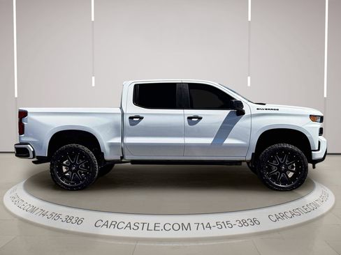 Used 2021 Chevrolet Silverado 1500 Custom w/ LPO, Dark Essentials Package RWD image 7