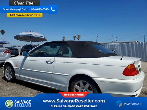 Used 2001 BMW 325Ci Convertible RWD image 3
