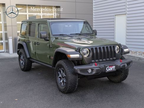 Used 2023 Jeep Wrangler Rubicon w/ LED Lighting Group image 1