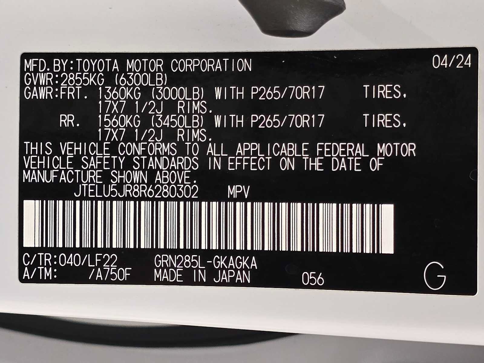 Certified 2024 Toyota 4Runner TRD Pro AWD/4WD image 32