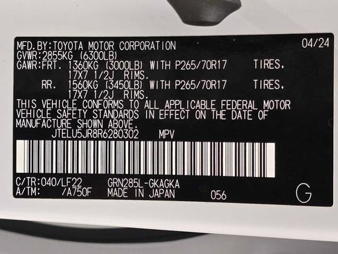 Certified 2024 Toyota 4Runner TRD Pro AWD/4WD image 32