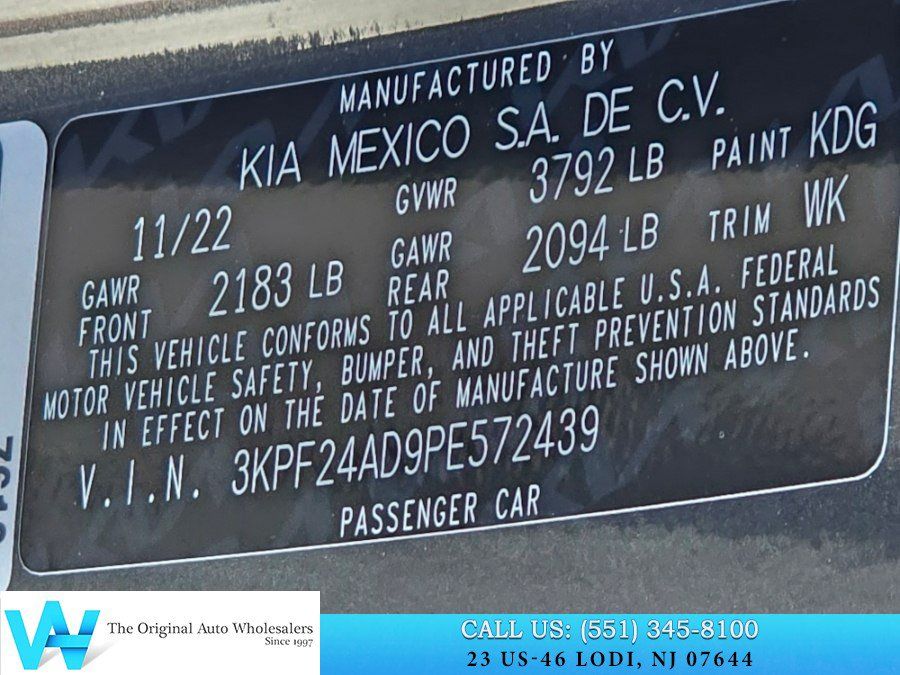 Used 2023 Kia Forte LXS w/ LXS Technology Package FWD image 25