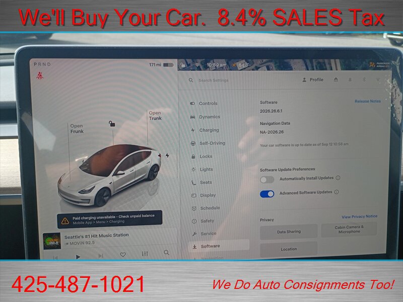 Used 2022 Tesla Model 3 Long Range AWD/4WD image 29