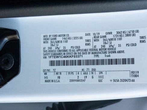 Used 2019 Ford F150 XLT w/ Equipment Group 302A Luxury image 40