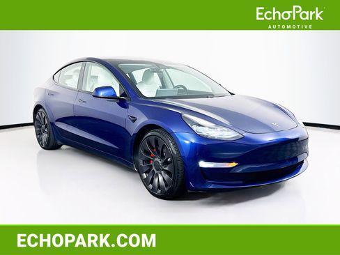 Used 2021 Tesla Model 3 Performance image 1