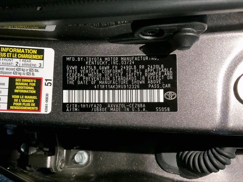 Used 2024 Toyota Camry LE w/ Convenience Package FWD image 32