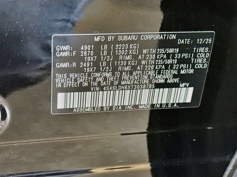 Certified 2026 Subaru Forester Sport AWD/4WD image 43