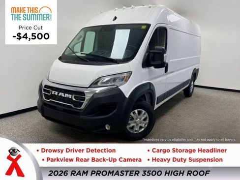 New 2026 RAM ProMaster 3500 w/ Quick Order Package 22G SLT FWD image 1