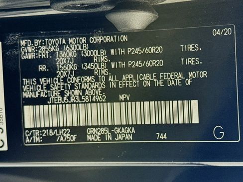 Used 2020 Toyota 4Runner Nightshade image 24