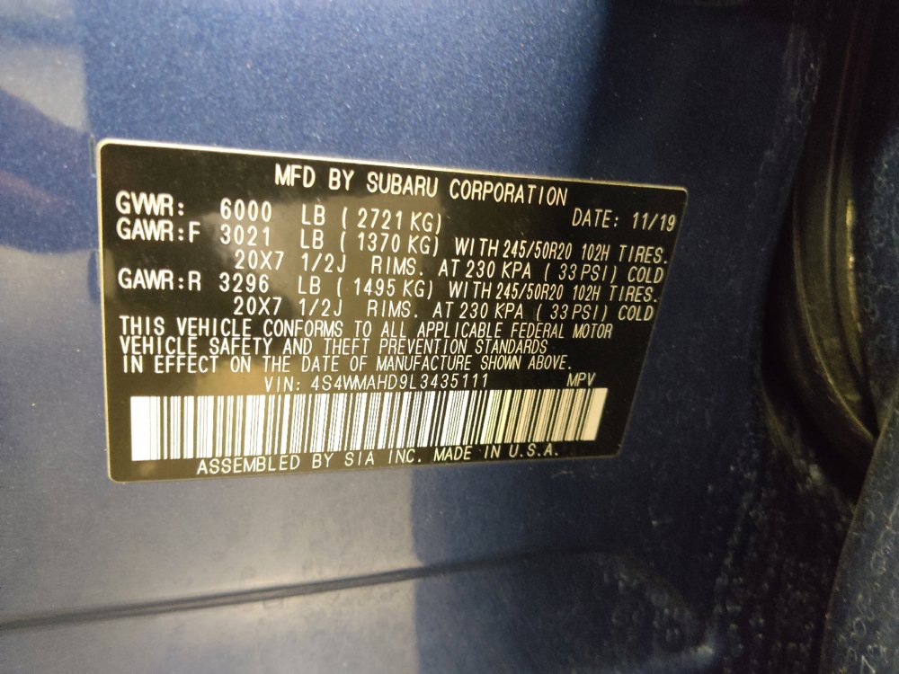 Used 2020 Subaru Ascent Premium w/ Sport Package AWD/4WD image 33