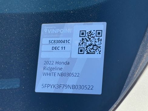 Used 2022 Honda Ridgeline RTL-E image 30