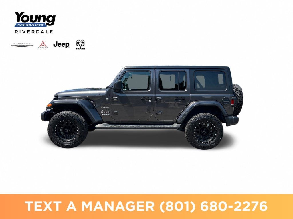 Used 2019 Jeep Wrangler Unlimited Sahara AWD/4WD image 2