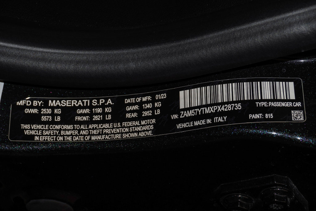 Certified 2023 Maserati Ghibli Modena Q4 AWD/4WD image 30