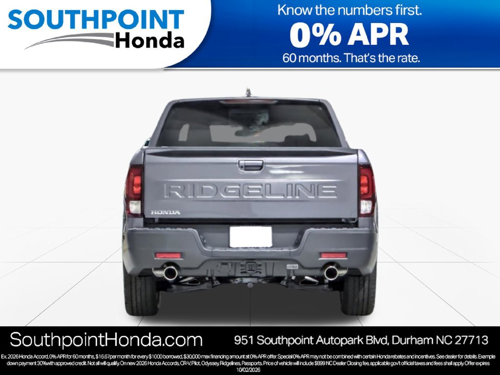 New 2026 Honda Ridgeline RTL image 5