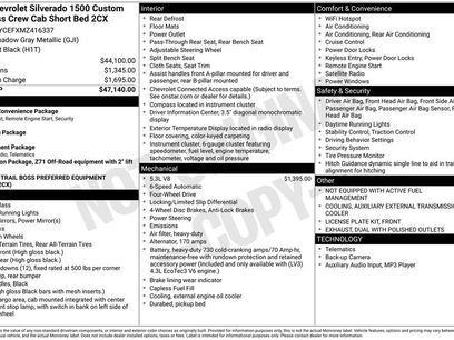 Used 2021 Chevrolet Silverado 1500 Custom Trail Boss