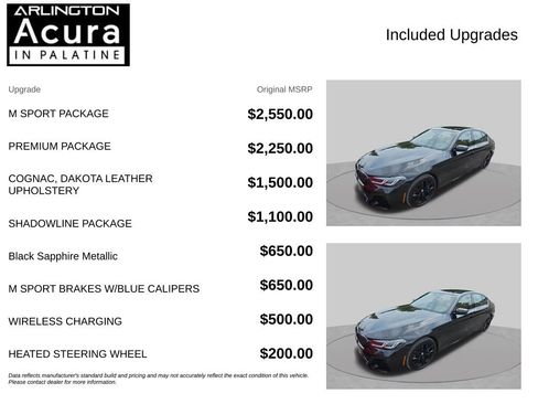 Used 2023 BMW 540i xDrive w/ M Sport Package AWD/4WD image 4