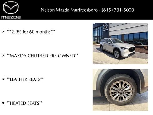 Certified 2024 MAZDA CX-90 3.3 Turbo w/ Preferred Plus image 30