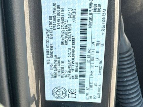 Used 2024 Ford F150 XLT w/ Tow/Haul Package image 35