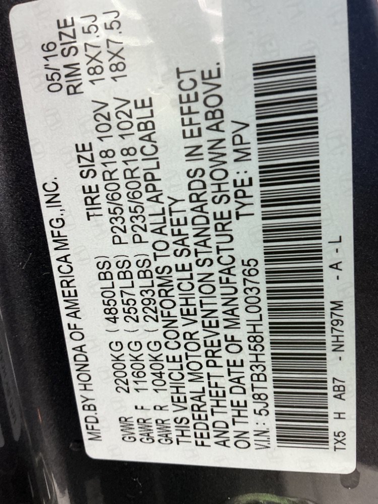 Used 2017 Acura RDX w/ Technology Package FWD image 50