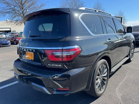 Used 2021 Nissan Armada Platinum w/ Captain's Chairs Package image 3