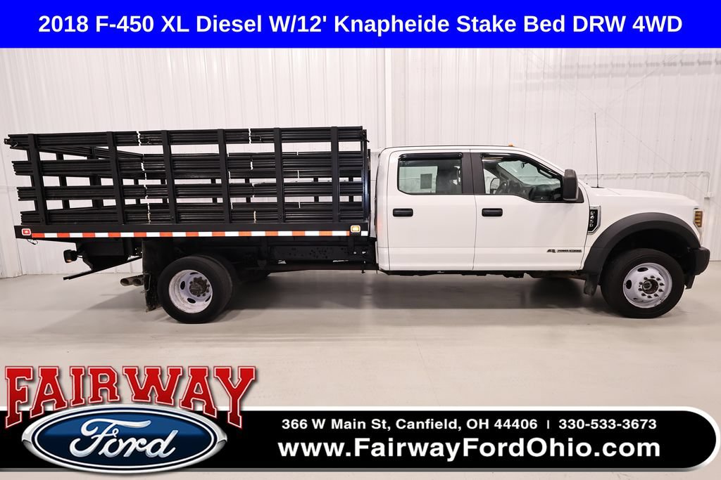 Used 2018 Ford F450 4x4 Crew Cab Super Duty image 1