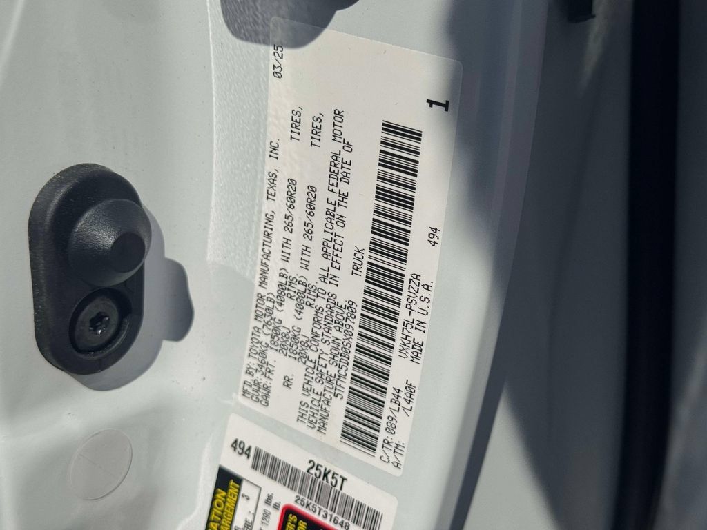 Used 2025 Toyota Tundra 1794 Edition AWD/4WD image 17