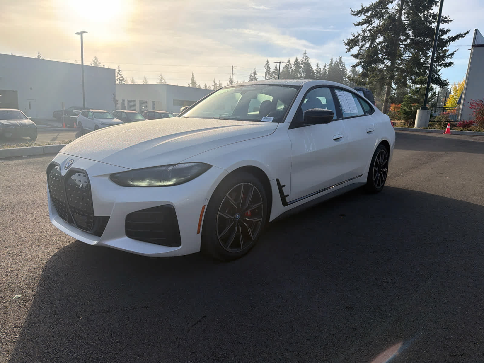 Used 2023 BMW i4 eDrive40 w/ M Sport Package RWD image 2