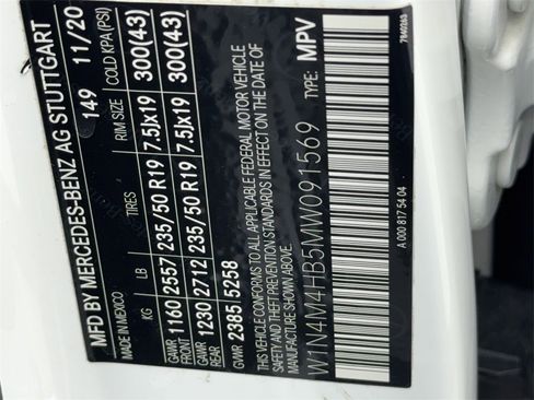 Used 2021 Mercedes-Benz GLB 250 GLB 250 NAV,CAM,PANO,HTD STS,B w/ Premium Package image 56