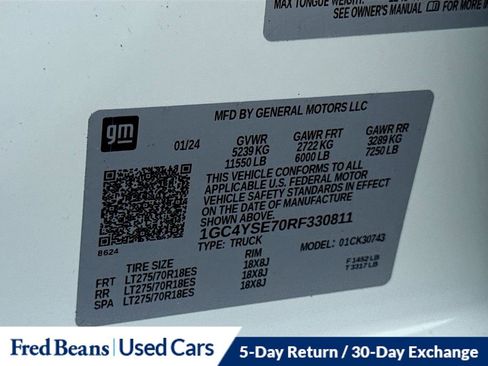 Used 2024 Chevrolet Silverado 3500 W/T image 33