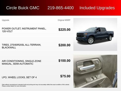 Used 2021 Chevrolet Silverado 1500 Custom image 3