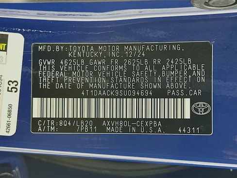 Certified 2025 Toyota Camry XSE w/ Premium Plus Package image 33