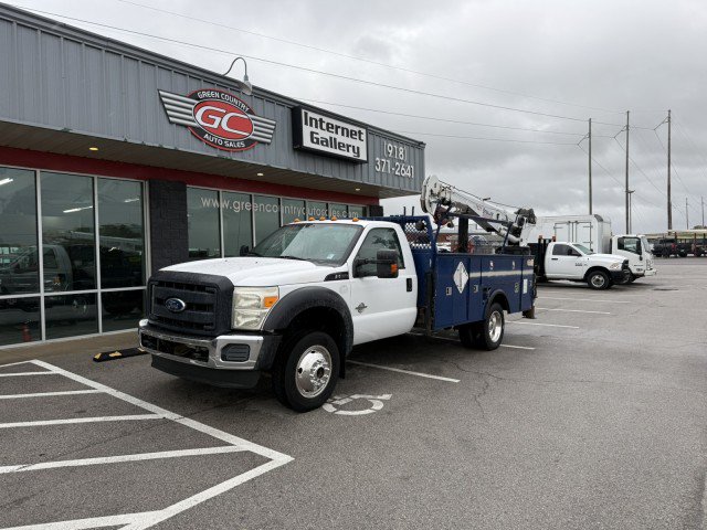 Used 2011 Ford F550 4x4 Regular Cab Super Duty w/ Payload Upgrade Pkg image 2