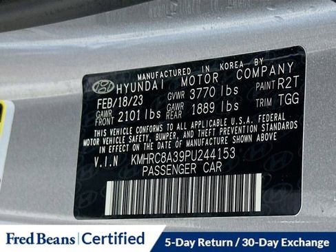 Certified 2023 Hyundai Venue SEL image 32