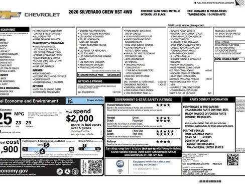 Used 2020 Chevrolet Silverado 1500 RST w/ All-Star Edition image 3