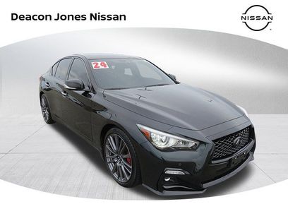 Used 2024 INFINITI Q50 Red Sport 400 w/ Black Opal Edition