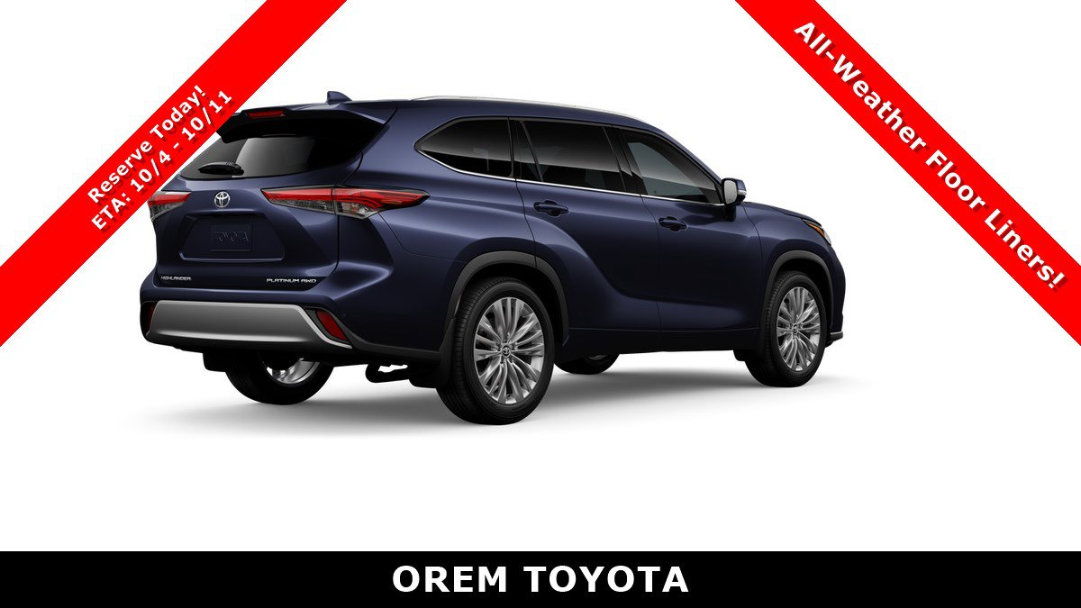 New 2026 Toyota Highlander Platinum AWD/4WD image 10