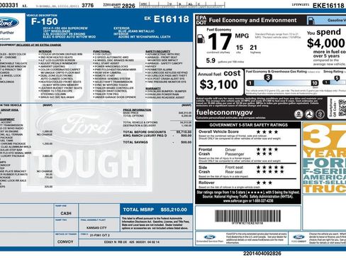 Used 2014 Ford F150 King Ranch w/ King Ranch Luxury Package image 27