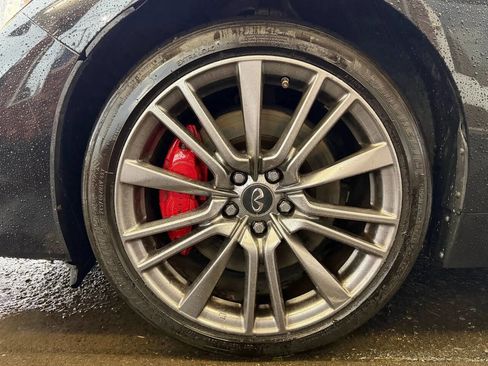 Used 2017 INFINITI Q50 Red Sport 400 image 9